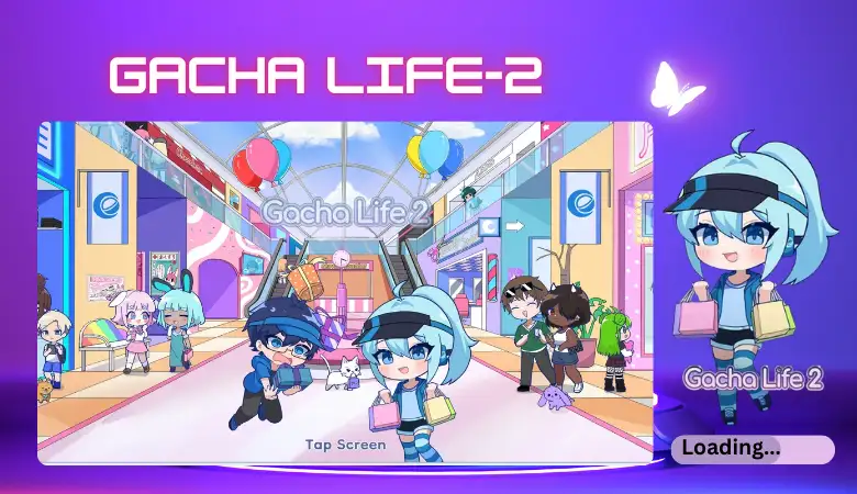 Gacha life-2 APK mod download loading page