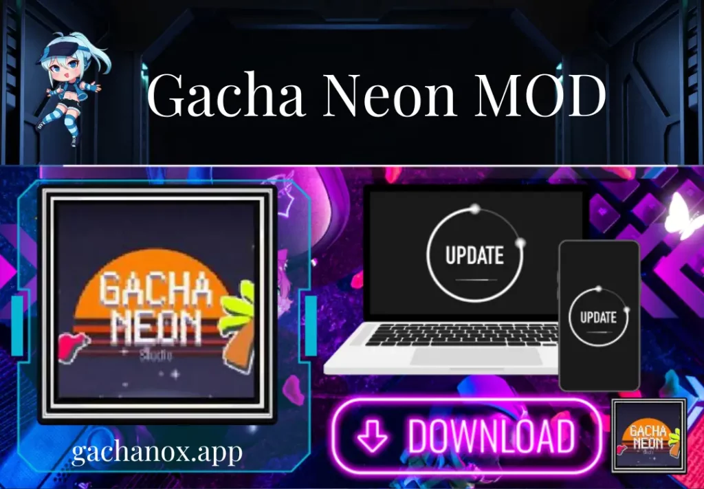 Download Gacha Neon Mod APK play online Android PC