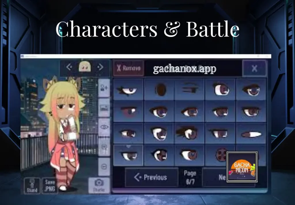 Download Gacha Neon Mod APK play online_Android PC character oc and outfits