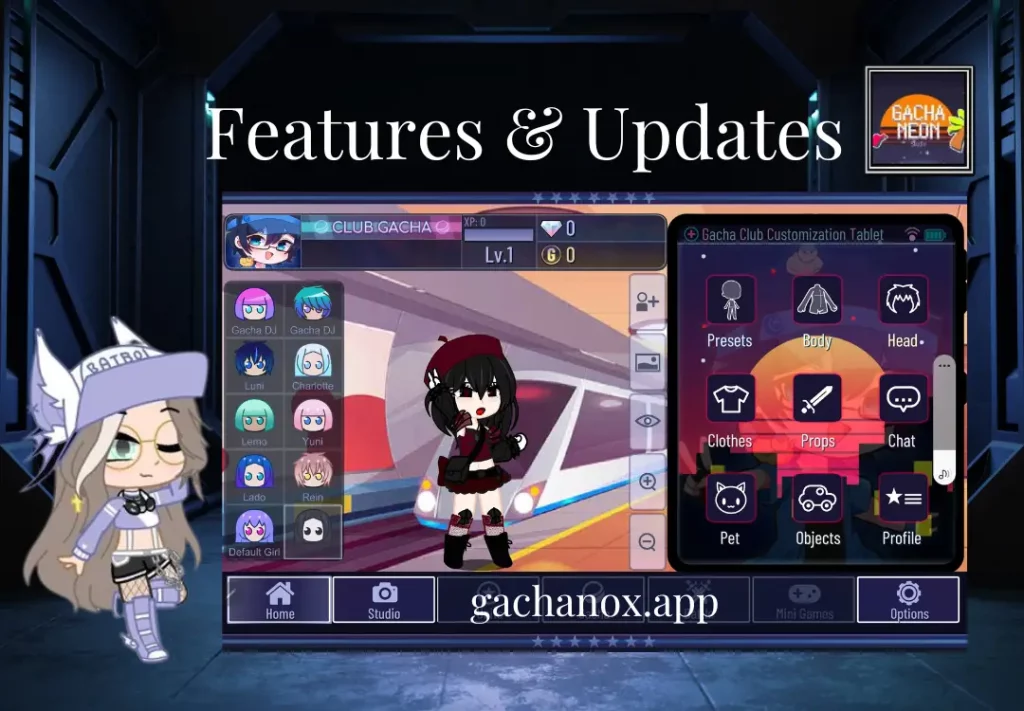 Gacha features and updates Download Gacha Neon Mod APK play online_Android PC